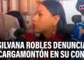 Silvana Robles denuncia un "cargamont�n" en su contra y reafirma su postura antifujimorista