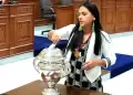 Silvana Robles denuncia un "cargamont�n" en su contra y reafirma su postura antifujimorista
