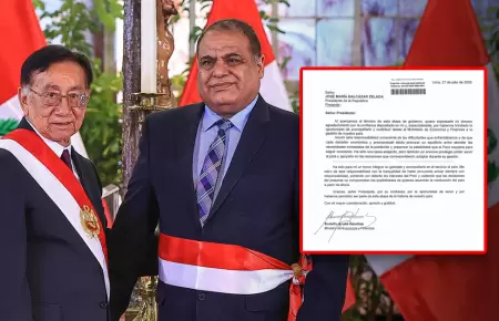 Ministro presenta su renuncia como acto protocolar