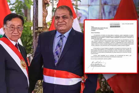 Ministro presenta su renuncia como acto protocolar