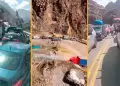 Huarochir�: Carretera Central colapsa por masiva salida de viajeros en Fiestas Patrias