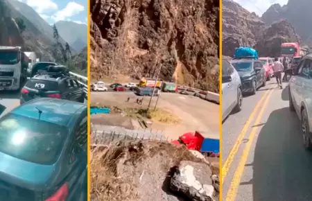 Carretera Central colapsa por masiva salida de viajeros en Fiestas Patrias.