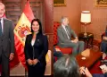 Keiko Fujimori se reuni� con el Rey Felipe VI de Espa�a en v�speras de la transmisi�n de mando