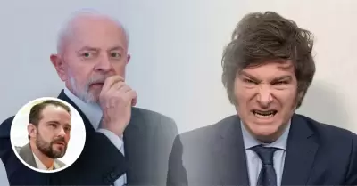 El ministro de Hacienda arremeti� contra Milei.