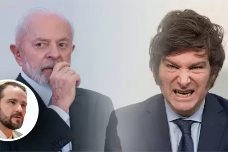 El ministro de Hacienda arremeti� contra Milei.