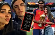 �Se junt� con Yamal por inter�s?: La fuerte acusaci�n del exnovio de In�s Garc�a, pareja actual del delantero espa�ol
