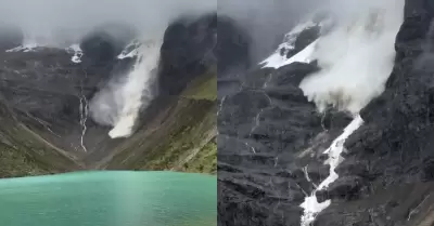 Avalancha sorprende a turistas en Cusco