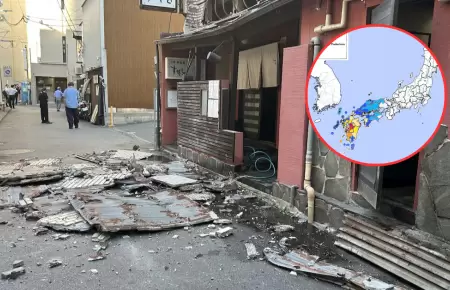 Sismo de 7.1 sacude el sur de Jap�n y provoca alerta de tsunami