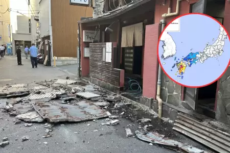 Sismo de 7.1 sacude el sur de Jap�n y provoca alerta de tsunami