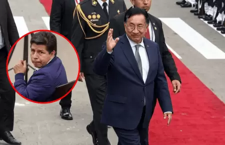 Jos� Mar�a Balc�zar se pronuncia sobre rechazo al indulto a Pedro Castillo