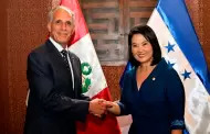 Presidente de Honduras previo a la toma de mando de Keiko: "Vamos a fortalecer nuestras relaciones comerciales y sociales"