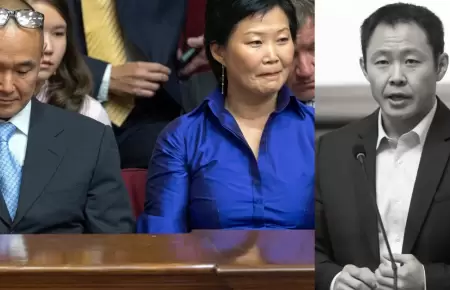Hiro y Sachi Fujimori presentes en ceremonia de toma de mando, Kenji es el gran