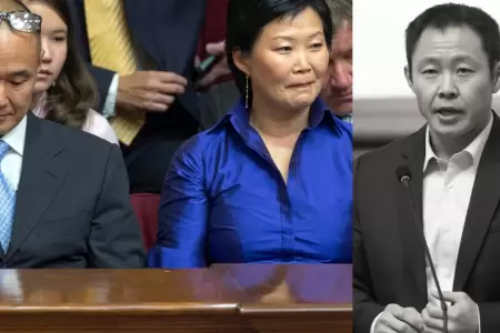 Hiro y Sachi Fujimori presentes en ceremonia de toma de mando, Kenji es el gran