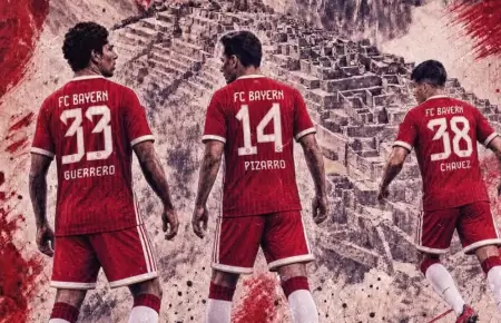 Bayern M�nich y su mensaje por Fiestas Patrias