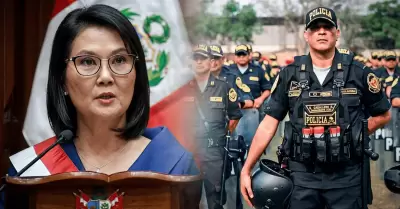 Keiko Fujimori advierte a la Polic�a Nacional