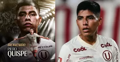 Piero Quispe regresa a Universitario y firma por dos temporadas