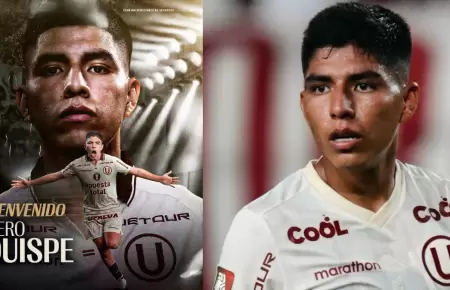 Piero Quispe regresa a Universitario y firma por dos temporadas