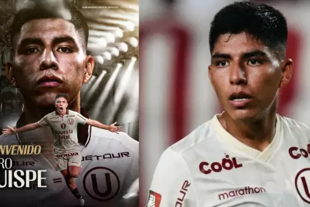 Piero Quispe regresa a Universitario y firma por dos temporadas