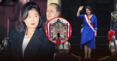 Keiko: primera dama a los 19 a�os; hoy, presidenta a los 51