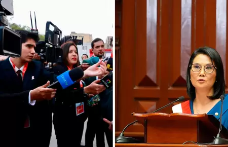 Keiko respetar� la libertad de expresi�n y de prensa.