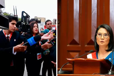 Keiko respetar� la libertad de expresi�n y de prensa.