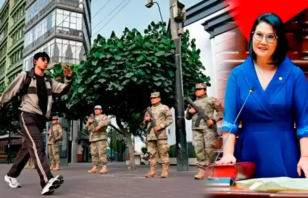 Keiko Fujimori anuncia que las Fuerzas Armadas liderar�n operativos en estados d