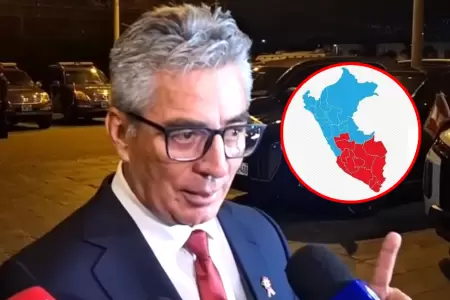 Ministro reconoci� abandono existente en el sur del pa�s.