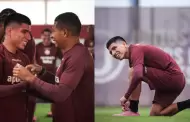 Piero Quispe inicia sus entrenamientos tras volver a Universitario de Deportes: "Un amor monumental"