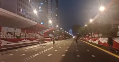 Cierran avenida Brasil previo a la Gran Parada Militar 2026