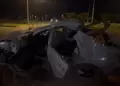 Miraflores: Cuatro heridos tras violento accidente provocado por presuntos piques ilegales en la Costa Verde