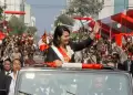 Presidenta Keiko Fujimori llega a la avenida Brasil para presenciar la Gran Parada y Desfile C�vico Militar 2026