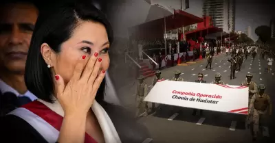 Keiko Fujimori se emociona