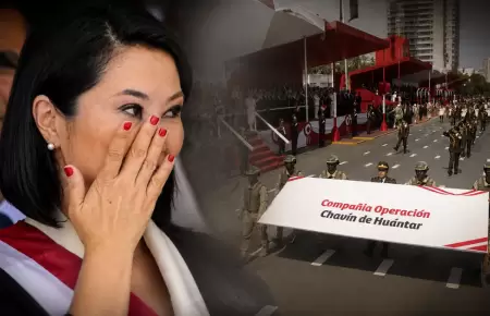 Keiko Fujimori se emociona