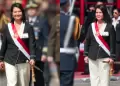 La presidenta Keiko Fujimori asisti� a la Gran Parada y Desfile C�vico Militar 2026 luciendo un conjunto de dise�adores peruanos