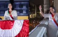 Keiko Fujimori protagonizó su primer balconazo como presidenta de la República