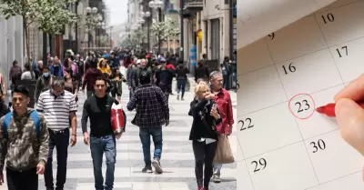El Gobierno entr� en evaluaci�n si reducir los feriados en el Per�