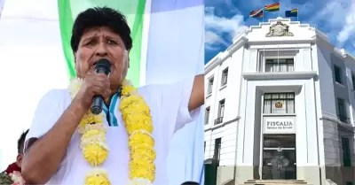 Fiscal�a de Bolivia ordena la captura de Evo Morales por protestas de mayo y jun
