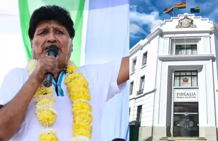 Fiscal�a de Bolivia ordena la captura de Evo Morales por protestas de mayo y jun