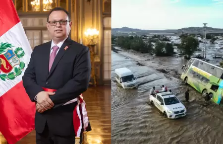 Ministro de Desarrollo Agrario y Riego, Marco Vinelli, asegura uni�n entre minis