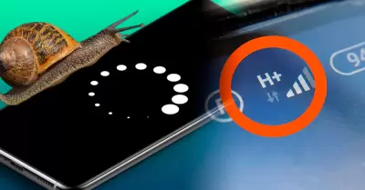 Internet lento en celular: �por el H+?