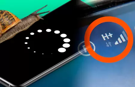 Internet lento en celular: �por el H+?