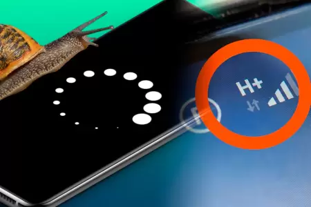 Internet lento en celular: �por el H+?