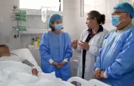 Keiko Fujimori visitó a suboficial herido en operación contraterrorista en el VRAEM