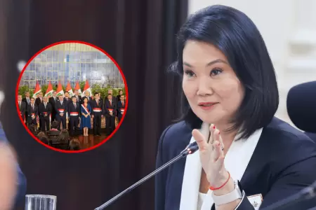 Presidenta Keiko Fujimori responde a cr�ticas por designaci�n de ministros