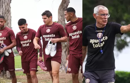 Universitario recupera a tres jugadores y contar� con plantel COMPLETO contra Ci