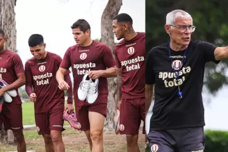 Universitario recupera a tres jugadores y contar� con plantel COMPLETO contra Ci