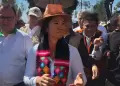Keiko Fujimori lleg� a Jun�n para supervisar la ayuda a afectados tras el sismo de magnitud 5.1