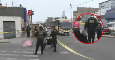 Sujetos asesinan de un disparo a repartidor de delivery en Bre�a