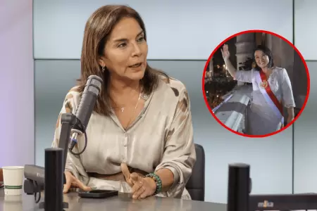 Patricia Ju�rez respalda pedido de facultades legislativas