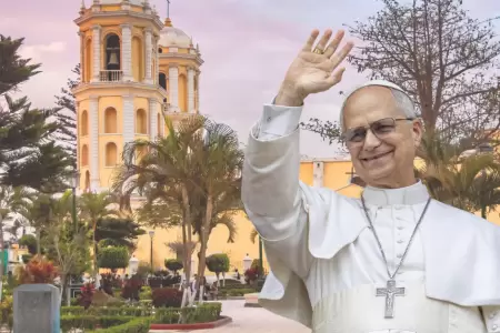 Sede de la misa del papa Le�n XIV